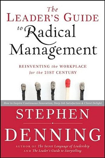 the leader´s guide to radical management,reinventing the workplace for the 21st century (en Inglés)