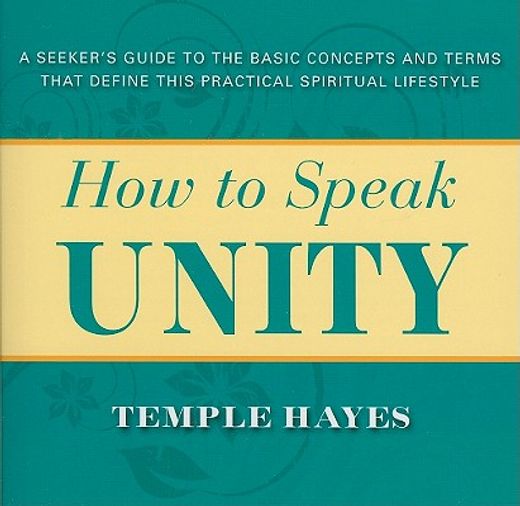 how to speak unity