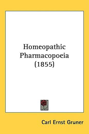 homeopathic pharmacopoeia