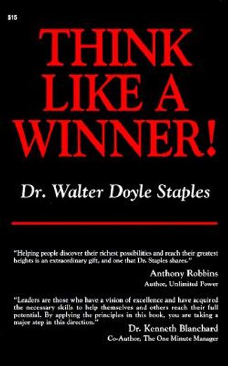 think like a winner! (in English)