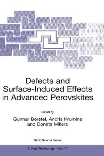 defects and surface-induced effects in advanced perovskites (in English)