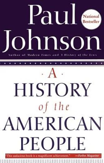 a history of the american people (en Inglés)
