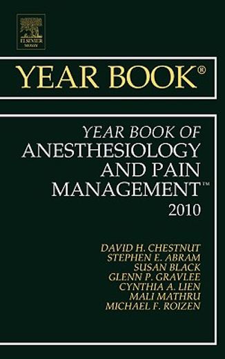 year book of anesthesiology and pain management 2010