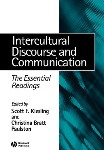 intercultural discourse and communication,the essential readings