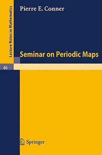 seminar on periodic maps (in English)