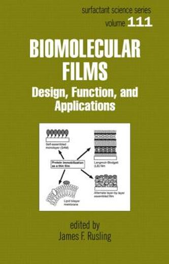 biomolecular films,design, function, and applications