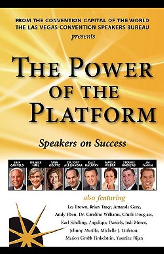 the power of the platform: speakers on success (en Inglés)