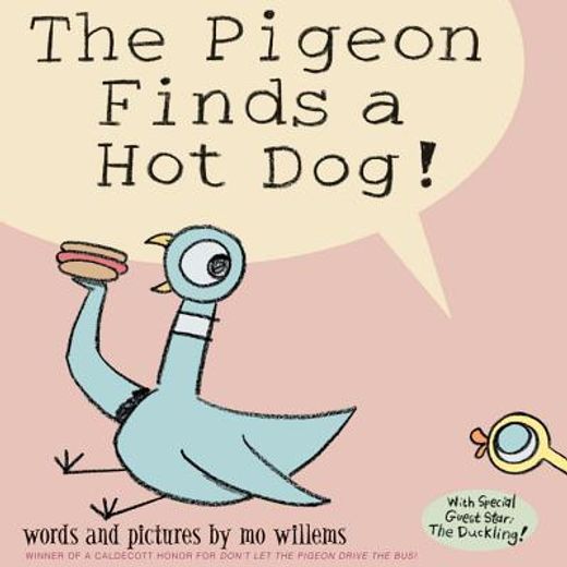 the pigeon finds a hot dog (in English)