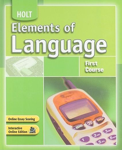 elements of language,first course