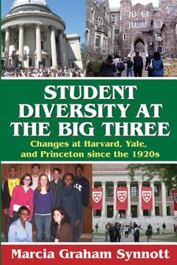 Student Diversity at the Big Three: Changes at Harvard, Yale, and Princeton Since the 1920s (en Inglés)