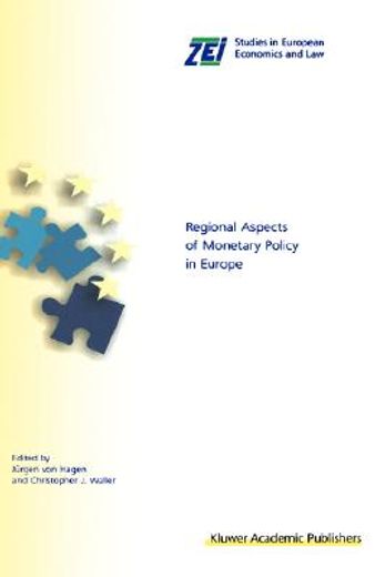 regional aspects of monetary policy in europe (in English)