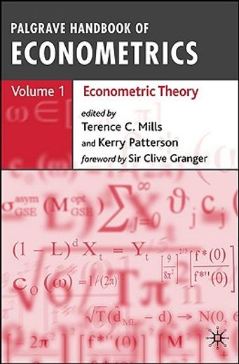 palgrave handbook of econometrics,econometric theory