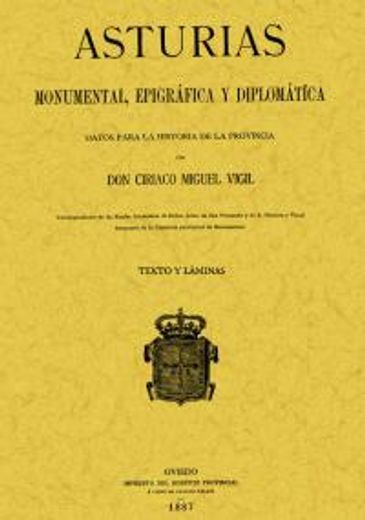 2t.asturias monumental epigrafica...(2 tomos)