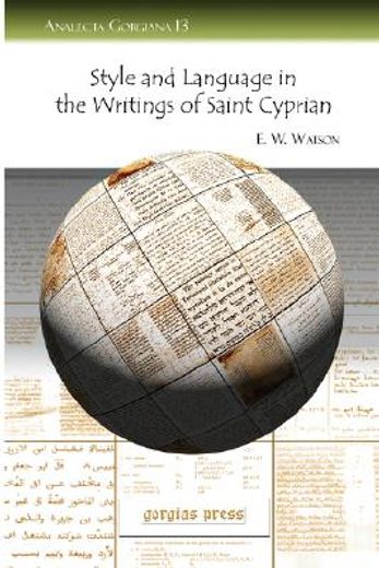 style and language in the writings of saint cyprian