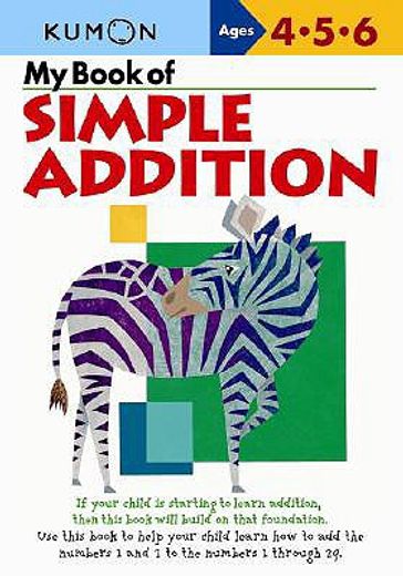 my book of simple addition (en Inglés)