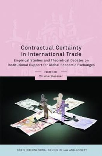 contractual certainty in international trade,empirical studies and theoretical debates on institutional support for global economic exchanges