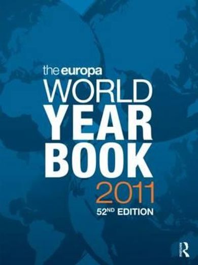 The Europa World Year Book 2011 (en Inglés)