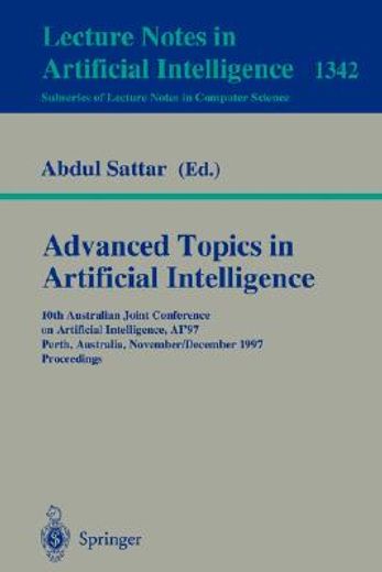 advanced topics in artificial intelligence (in English)