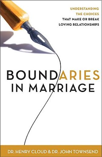 boundaries in marriage (en Inglés)