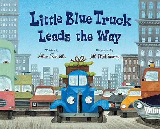 little blue truck leads the way (en Inglés)