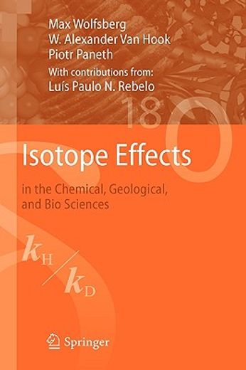 isotope effects,in the chemical, geological, and bio sciences