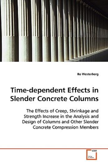 time-dependent effects in slender concrete columns