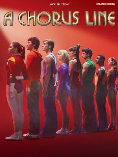 a chorus line,with the printed music from the broadway show