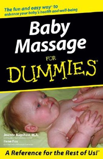 baby massage for dummies (en Inglés)