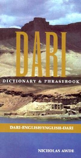 dari,dari-english english-dari dictionary & phras (en Inglés)