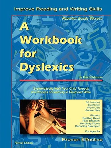 a workbook for dyslexics (en Inglés)
