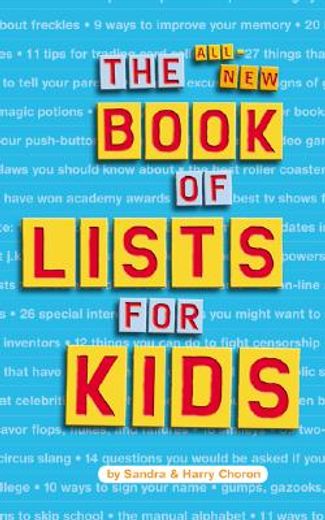 the all-new book of lists for kids (in English)