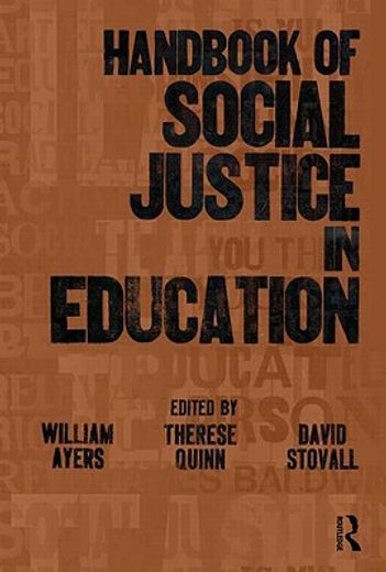 handbook of social justice in education