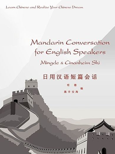 mandarin conversation for english speakers (en Inglés)