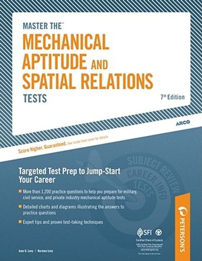 master the mechanical aptitude and spatial relations tests (en Inglés)
