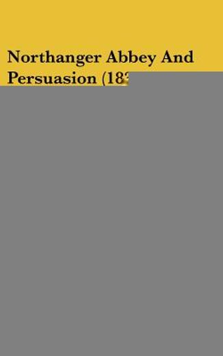 northanger abbey and persuasion