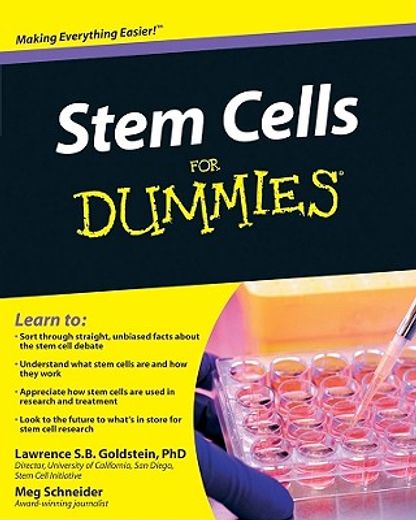 stem cell research for dummies (en Inglés)