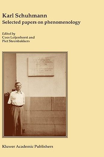 karl schuhmann, selected papers on phenomenology (en Inglés)