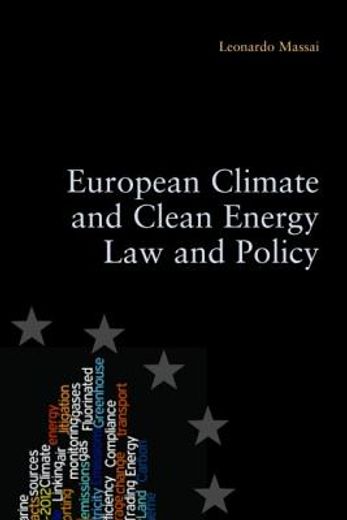 European Climate and Clean Energy Law and Policy (in English)