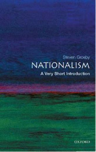 nationalism,a very short introduction