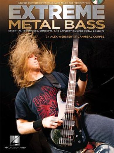 Extreme Metal Bass - Essential Techniques, Concepts, and Applications for Metal Bassists Book/Online Audio (en Inglés)