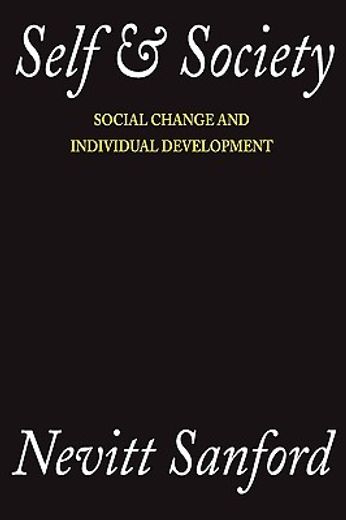 self & society,social change and individual development