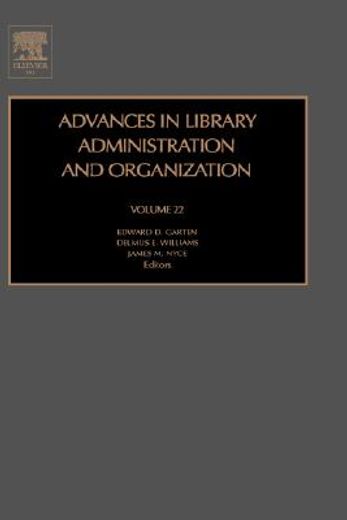 advances in library administration and organization