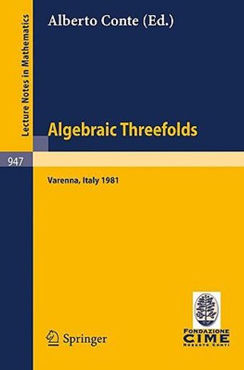algebraic threefolds (en Francés)