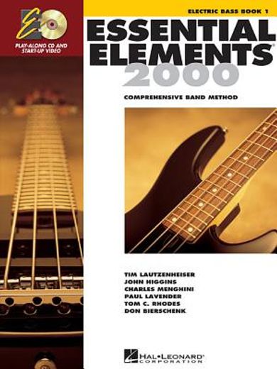 essential elements 2000,book 1 (en Inglés)