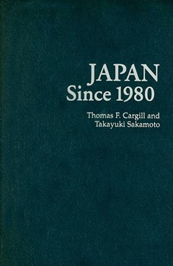 japan since 1980