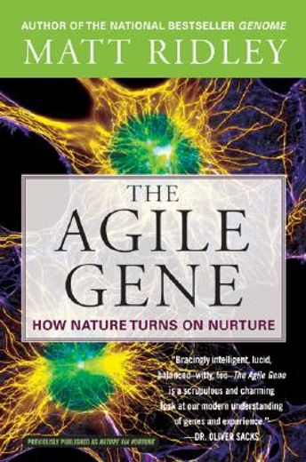the agile gene,how nature turns on nurture (in English)