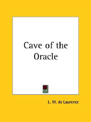 cave of the oracle, 1916