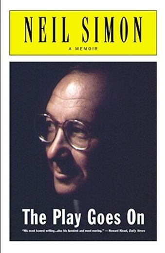 the play goes on,a memoir (in English)