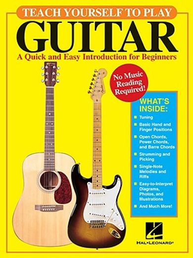 teach yourself to play guitar (en Inglés)
