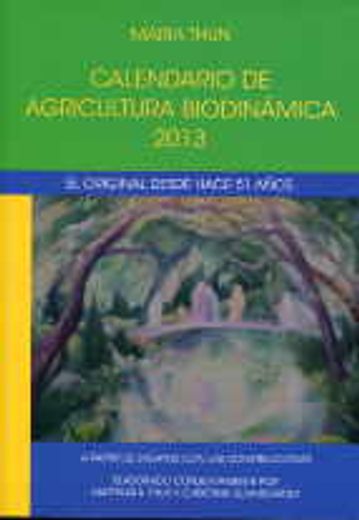 calendario de agricultura biodinámica 2013
